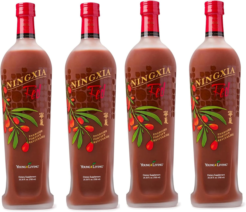 Young Living NingXia Red Bebida Antioxidante | 750 ml (Paquete de 2)