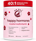 Myo & D-Chiro Inositol 40:1 para Mujeres | 2000mg Myo + 50mg D-Chiro | Omega 3, Magnesio, Zinc & Vitamina D3 | 120 Cápsulas