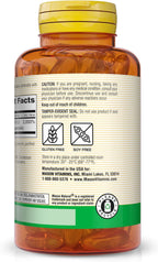 MASON NATURAL Vitamina E, 450 mg (1000 UI), 50 cápsulas blandas