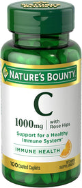 Nature's Bounty Vitamina C + Escaramujo, 1000 mg, 100 Comprimidos