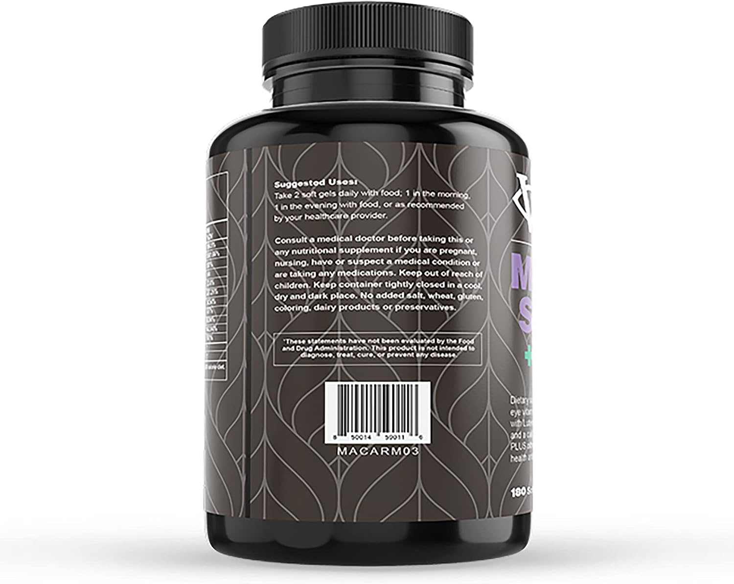 Visual Advantage Lunovus Macular Support Plus Multivitamin - 180 Cápsulas Blandas