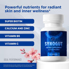 IDEAL PERFORMANCE Synogut - Complemento Alimenticio para la Salud Intestinal (2 Frascos)