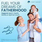 Coast Science MFSg6 - Male Fertility Supplement with CoQ10, Ashwagandha, and PQQ - 90 Capsules