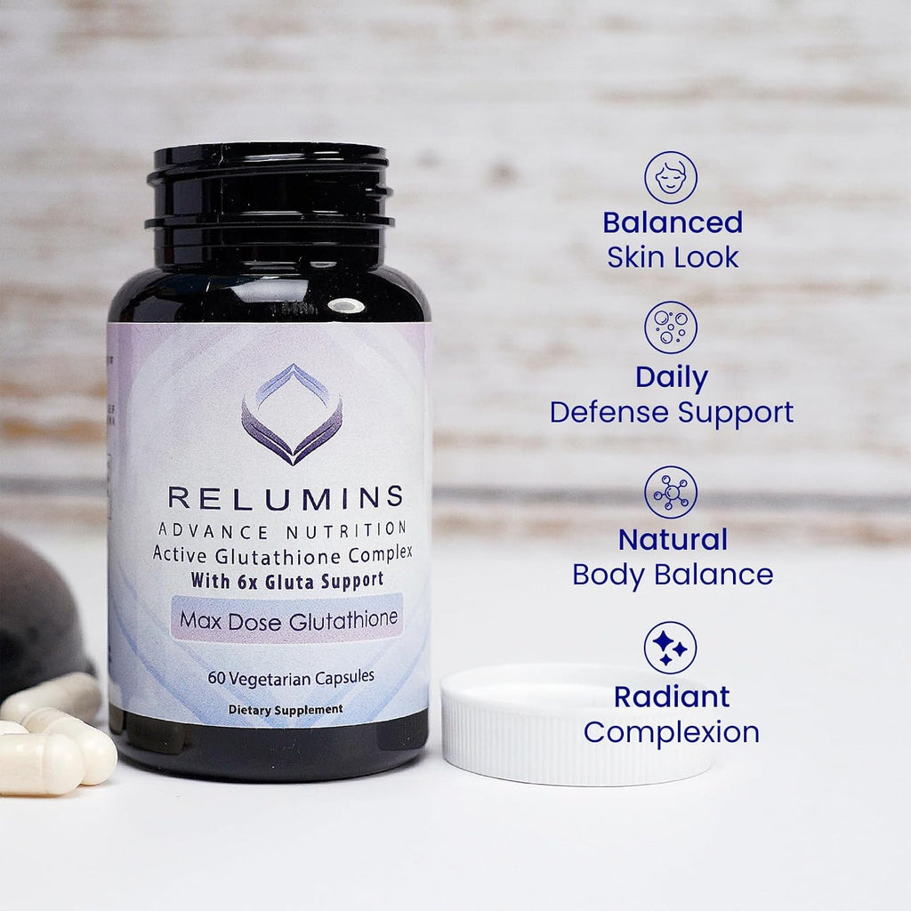 Relumins Advance White Active Glutathione Complex – 60 Cápsulas