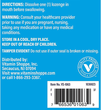 The Vitamin Shoppe Vitamina B12 1000mcg - – Función normal del sistema nervioso: Contribuye a la salud de las – Image 3
