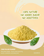 Polen de Pino Premium en Polvo, 100% Natural, Sin OGM, Vegano