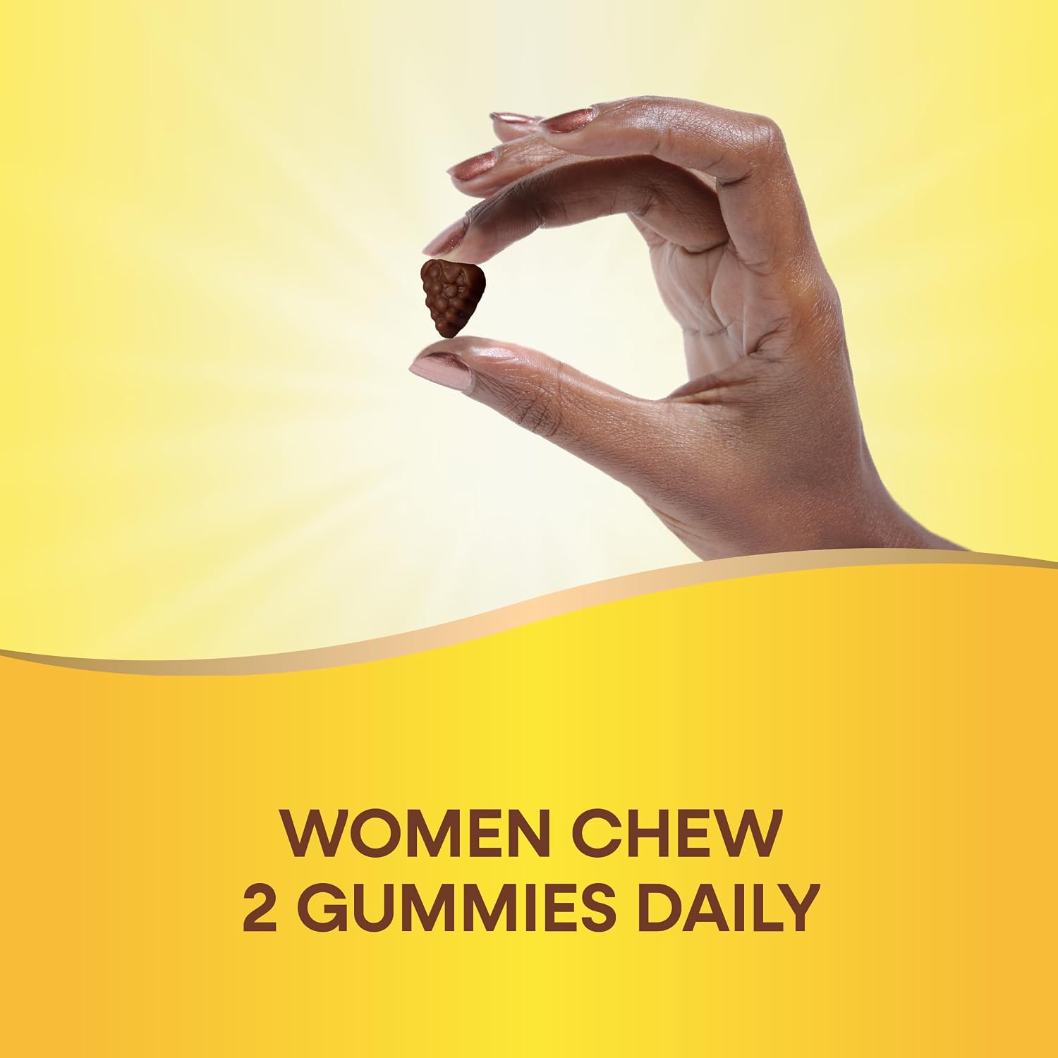 Nature's Way Alive! Multivitamínico Gominolas para Mujeres, 16 Vitaminas y Minerales, Metabolismo Energético, Piel Cabello Uñas, Vegetariano, Sabor Bayas Mixtas, 60 Gominolas (Pack de 2)