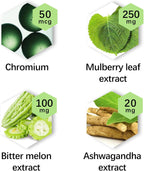 NiceTop Metabolic Activator - Complemento Alimenticio con Extracto de Hoja de Morera, Vitamina C y PQQ - 30 Comprimidos