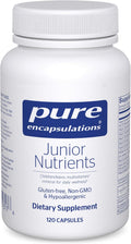 Pure Encapsulations Junior Nutrients - Multivitamínico para Niños y Adolescentes - Sin Hierro - 120 Cápsulas