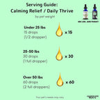 Daily Thrive de Homescape Pets - Aceite de Cáñamo y Cúrcuma para Perros y Gatos