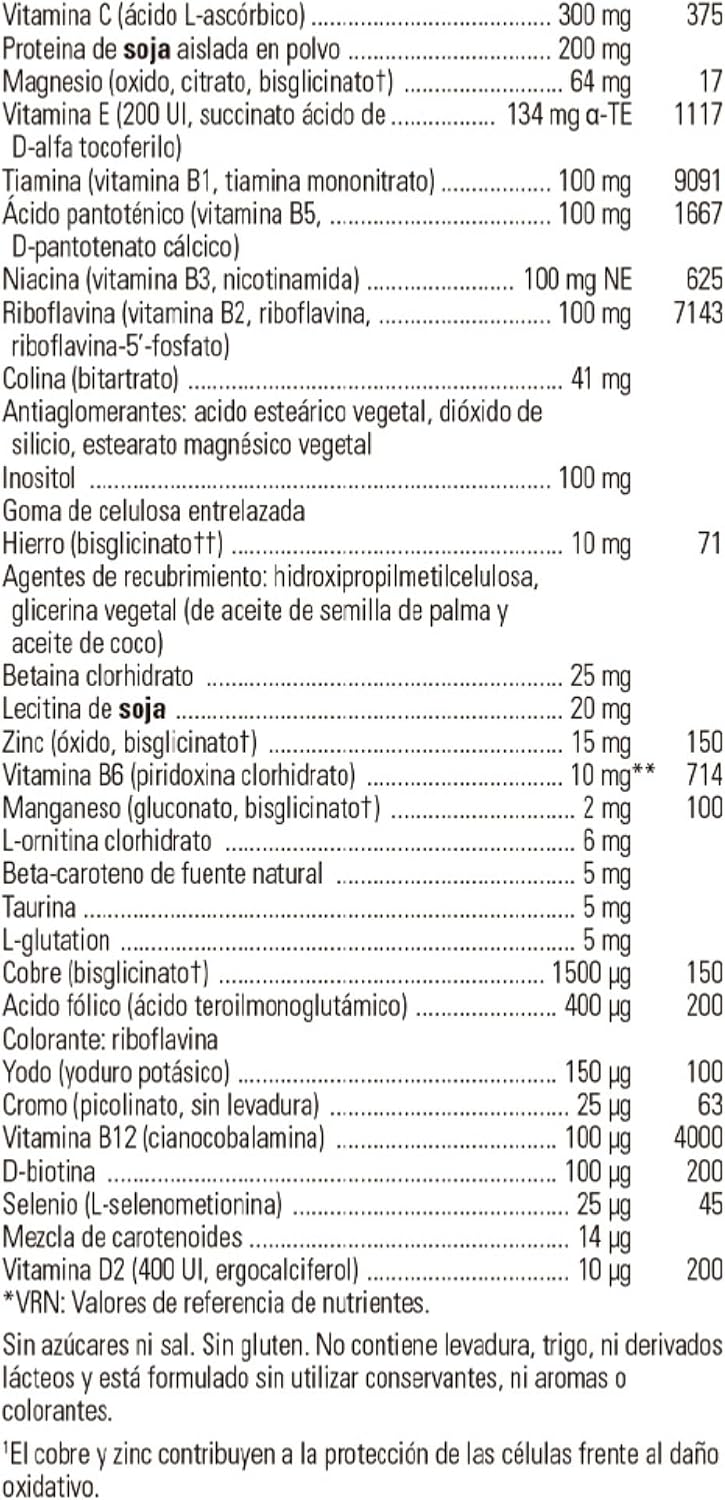 Solgar Fórmula VM-2000 (Sistema Multinutriente) - 180 Comprimidos
