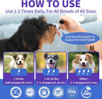 WEALLIN Dog Cough Treatment Support for Dogs - Gotas Herbales para la Tos en Perros, 60 ml