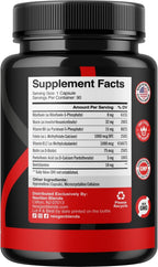 Complejo B Metilado - Complejo B Bioactivo con 5-MTHF Metilfolato y B12 Metilcobalamina - 90 Cápsulas