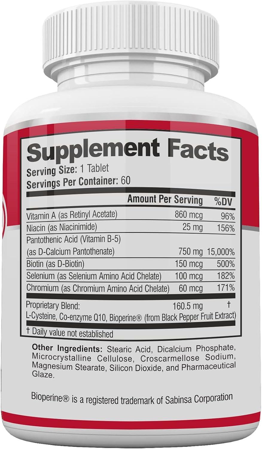 Acnetame Acne Pills - Complemento para el acné - 180 comprimidos