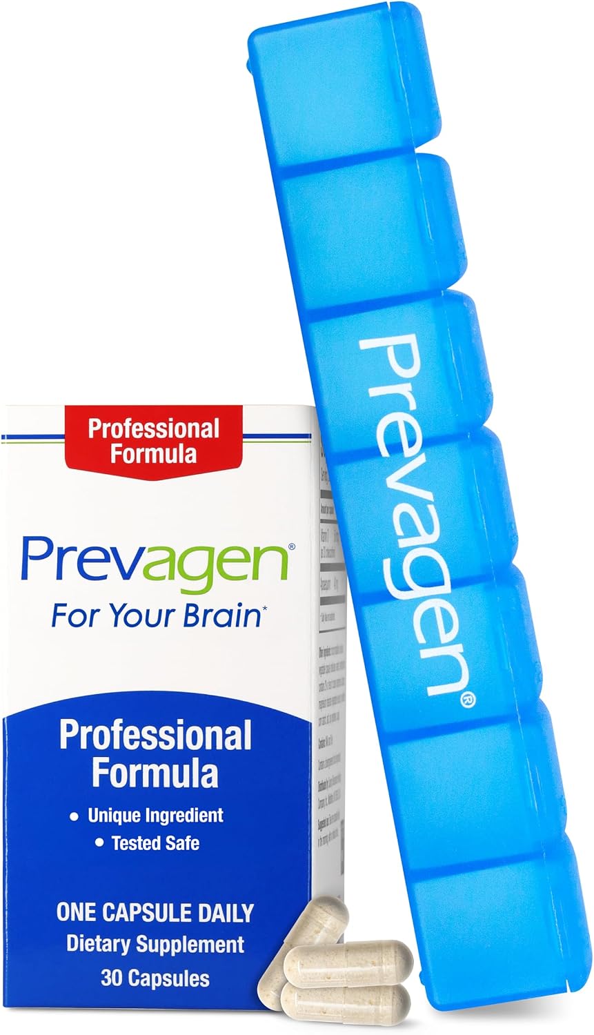 Prevagen Professional Formula - 30 Cápsulas (1 Mes de Suministro) con 40mg de Apoaequorina y Vitamina D3