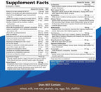 Pure Essence Labs Longevity Multivitamínico para Hombres Mayores de 40 Años - con Superalimentos, Minerales, Enzimas, Vitamina D3, B12, Biotina - 120 Comprimidos