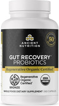 Ancient Nutrition Probiótico Recuperación Intestinal, 50.000 millones de UFC, 60 Cápsulas