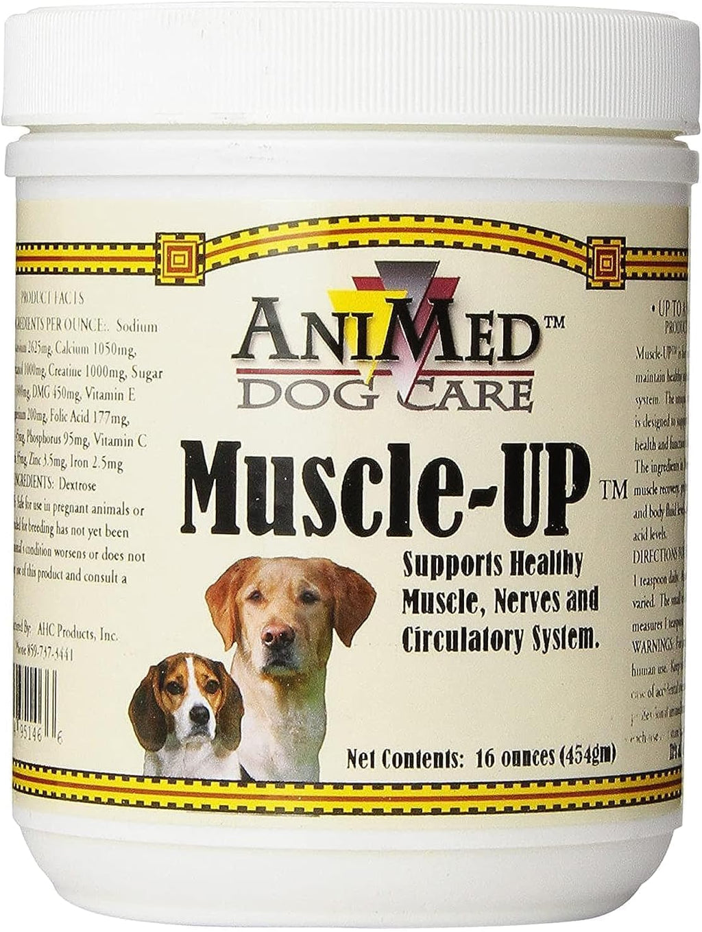 AHC Products Muscle Up Powder for Dogs, 454 g