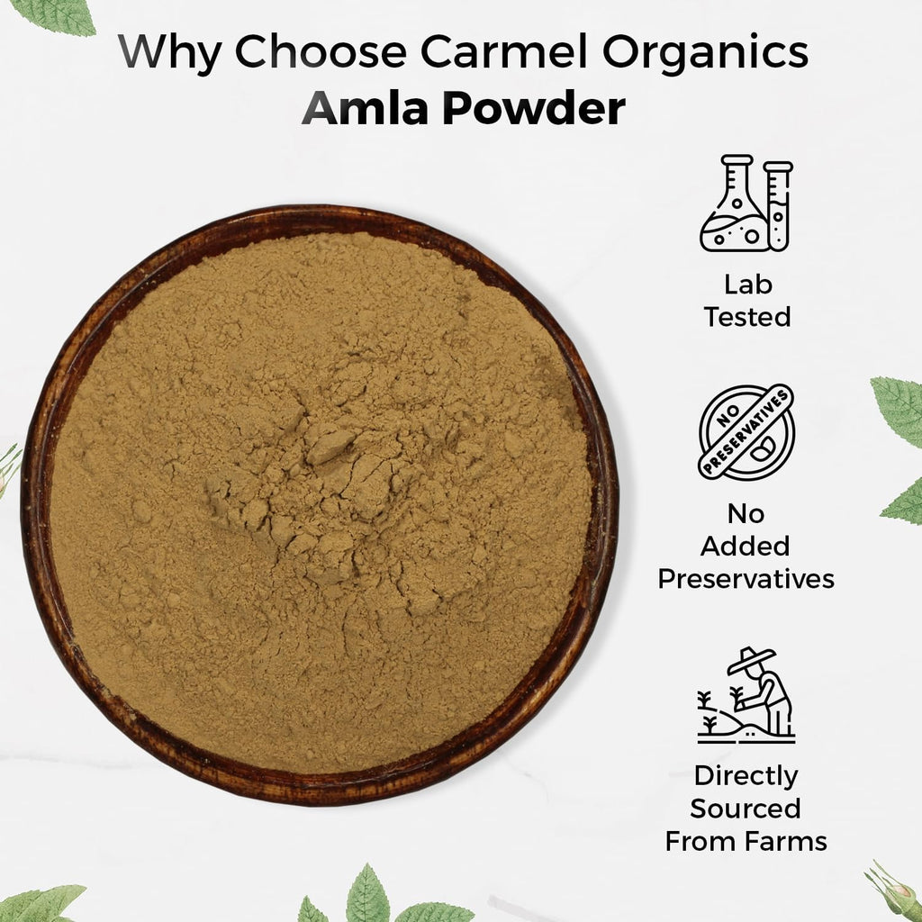 CARMEL ORGANICS Amla/Amlaki Fruit Powder (226 g)