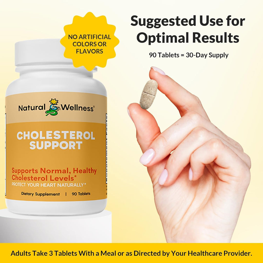 Apoyo al colesterol – Bienestar natural – 90 Comprimidos