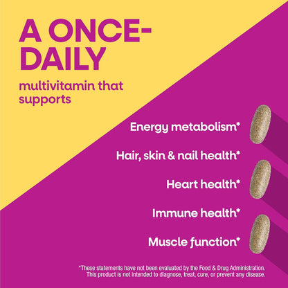 Nature's Way Alive! Multivitamínico Completo – Vitamina D3: Favorece la absorción normal del calcio y el fósforo, – Image 3