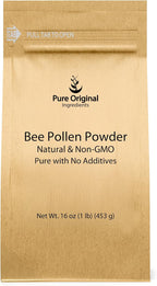 PURE ORIGINAL INGREDIENTS Polen de Abeja, 113 g