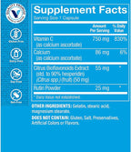 The Vitamin Shoppe Buffered C Complex - Complejo de Vitamina C Tamponada | 300 Cápsulas