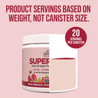 COUNTRY FARMS Super Reds - Superalimento en Polvo, 48 Frutas y Bayas, Antioxidantes, 20 Porciones, Sabor a Bayas Mixtas