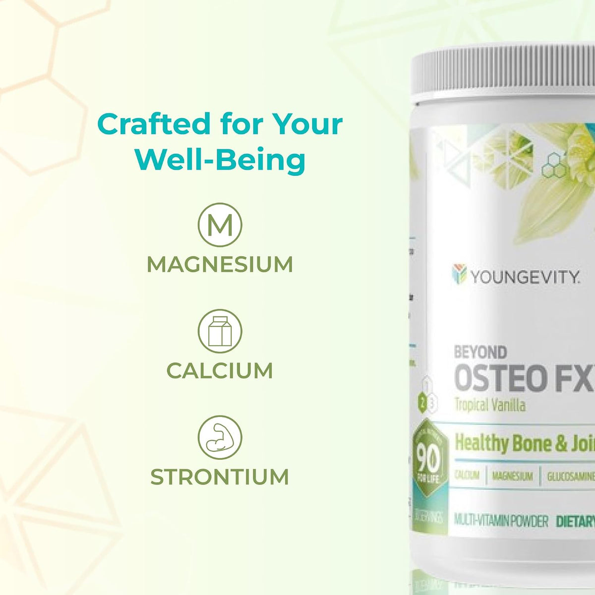 Youngevity Beyond Osteo FX - Polvo – Calcio: Mineral esencial para la estructura ósea. Este producto proporciona – Image 5