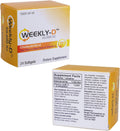 Nivagen Weekly-D Vitamina D3 50.000 UI (Colecalciferol) – 24 Cápsulas Blandas – Dosis Semanal