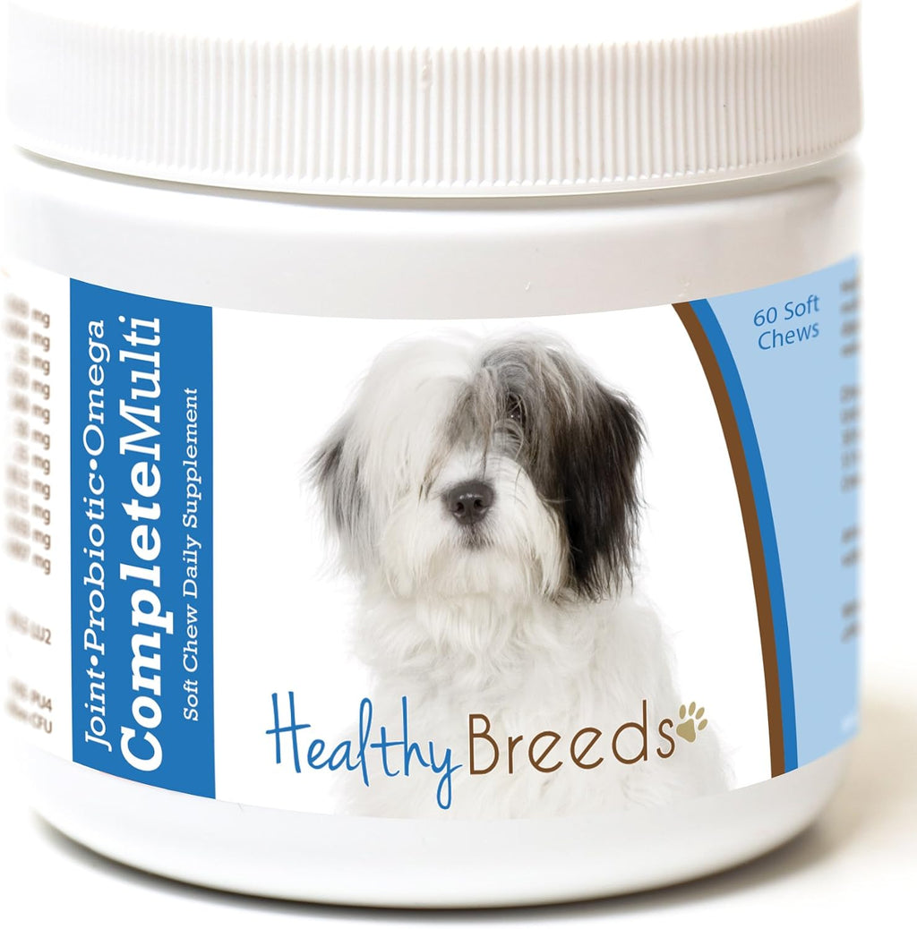 Healthy Breeds Old English Sheepdog Multivitamínico Completo en Masticables Blandos, 60 unidades