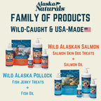Aceite de Pescado Salvaje de Alaska Alaska Naturals para Perros - Suplemento Líquido Omega 3 EPA DHA, 946 ml (32 oz) con Bomba
