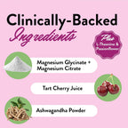 Legendairy Milk She's Sleepy™ – Cherry Limeade – Mezcla nocturna para dormir, sin azúcar, con magnesio y ashwagandha
