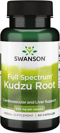 Swanson Full Spectrum Raíz de Kudzu - 60 Cápsulas, 500 mg