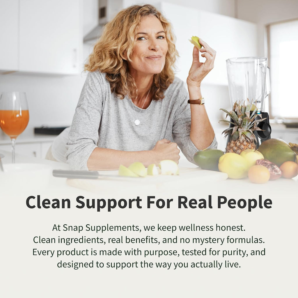 Snap Supplements Multivitamínico Diario para Mujeres, 60 Cápsulas