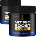 Nitric Boost Ultra Purple Powder - Suplemento para Hombres con BCAA (2 Envases)