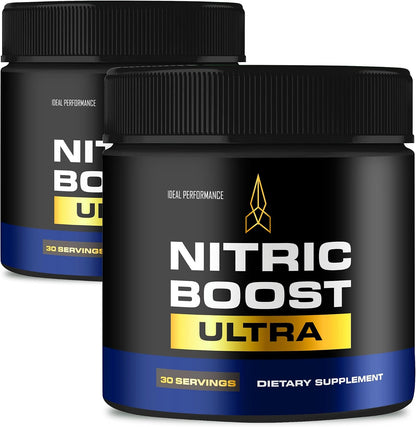 Nitric Boost Ultra Purple Powder - Suplemento para Hombres con BCAA (2 Envases) – Image 1