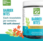 Only Natural Pet EasyDefense Barrier Bites Mordiscos Blandos para Perros - 90 unidades