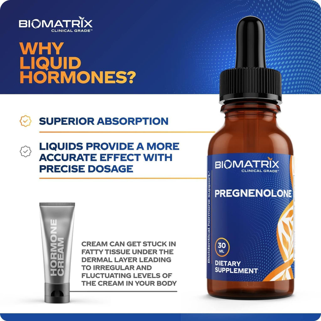 BioMatrix Pregnenolona Líquida Sublingual - 30 ml