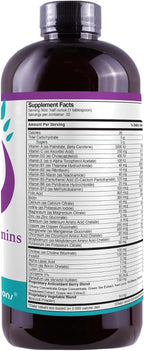 Liquid Super Multivitamin and Minerals - Multivitamínico Líquido Premium - 473 ml