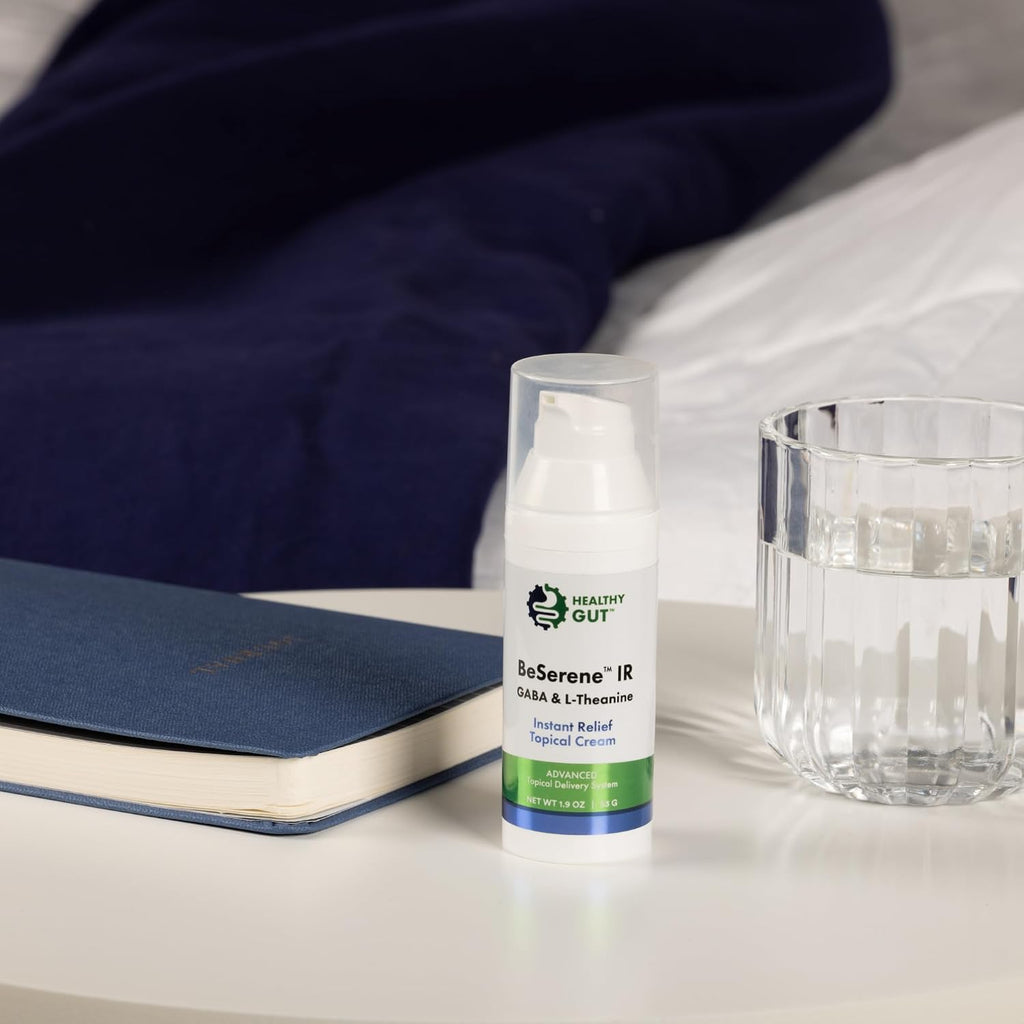 Healthy Gut BeSerene IR Crema Tópica de Alivio Instantáneo con GABA y L-Teanina, 54g