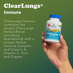 RidgeCrest Herbals ClearLungs Immune, 60 Cápsulas Veganas