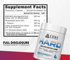 Core Nutritionals Hard – Recomposition and Hardening Agent • 84 Capsules