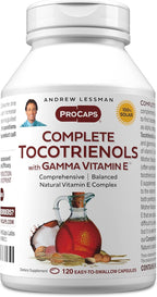 ANDREW LESSMAN Complete Vitamin E: Tocopherols and Tocotrienols, 30 Capsules