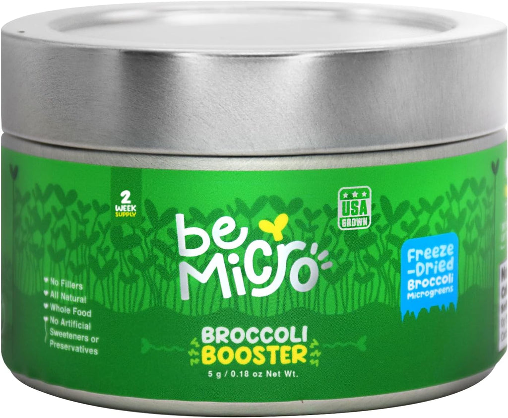 BeMicro Microgreens de Brócoli - Potenciador Nutricional, Activación Nrf2, 5g