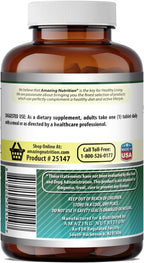 Amazing Formulas Biotin (Vitamina B7) 10000 mcg | 240 Comprimidos | No-GMO | Sin Gluten | Fabricado en USA
