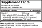 Vitamin K Triple Play Futurebiotics 60 Cápsulas