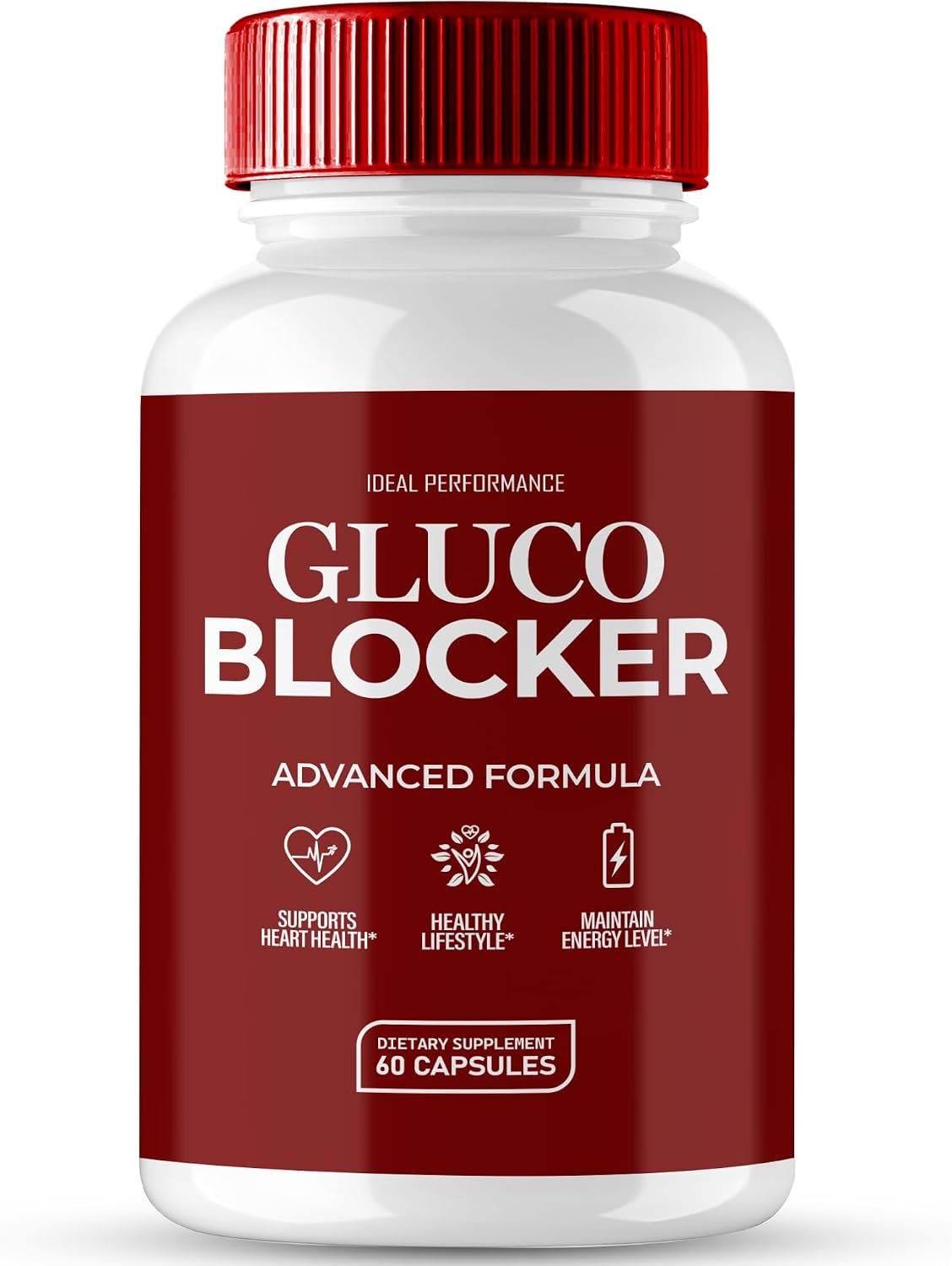 Gluco Blocker Cápsulas, Suplemento General de Salud - Máxima Potencia, Fórmula Natural (60 Cápsulas)