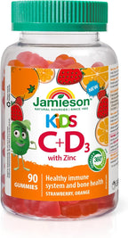 Gominolas de Vitamina C + D3 + Zinc para Niños