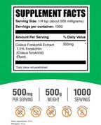 Extracto de Coleus Forskohlii en Polvo - Suplemento de Forskolina - 500g